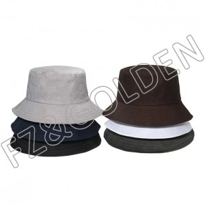 2022 LOW MOQ summer muti colors available good quality amazon hot selling plain wholesale cotton fisherman bucket hat1