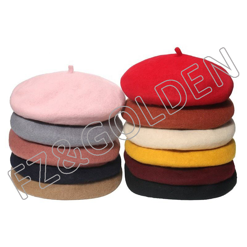 Shop Factory-Direct Multi Color <a href='/beret/'>Beret</a> Hats for Women - Custom Logo Available