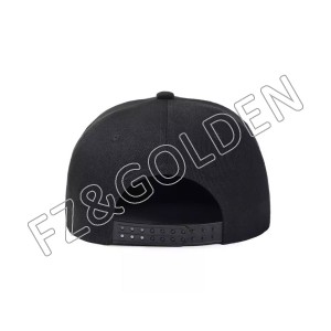 mid crown six panel custom logo cool fitted caps snapback5