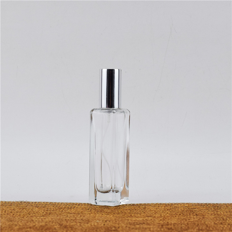 30ml Mini Perfume Bottle with Silvery Pump and Cap