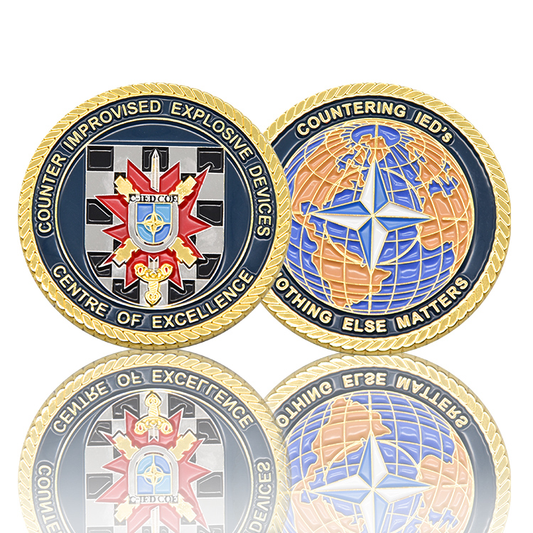 Order Custom Soft Enamel Commemorative <a href='/coin/'>Coin</a>s Directly from the Factory