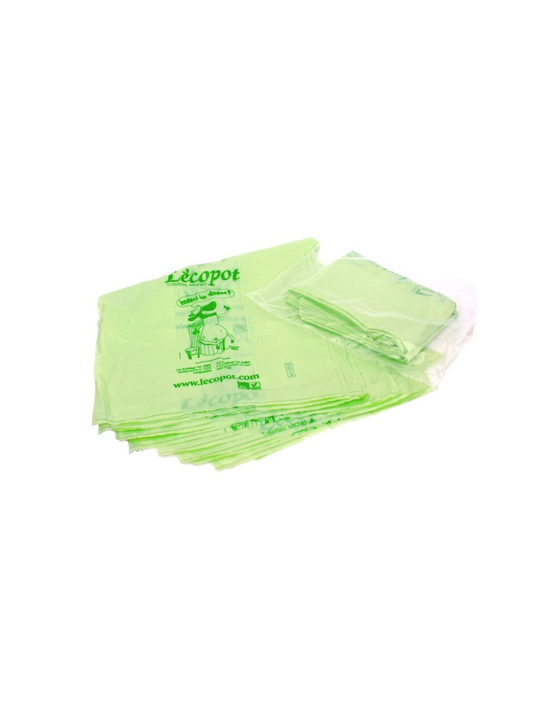 BIOOK 100% Compostable Trash Bags, 5.3 GALLON, 1 Mils, PLA+PBAT-Based