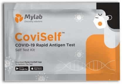 BinaxNOW COVID-19 Antigen Rapid Self-Test At Home Kit (Each Box Contai  Real