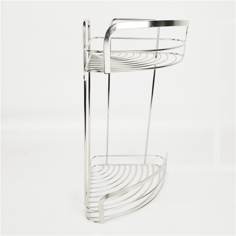 Shop our factory-made <a href='/2-tier-corner-shower-caddy-shelf/'>2 Tier <a href='/corner-shower-caddy/'>Corner Shower Caddy</a> Shelf</a> for organized bathing bliss