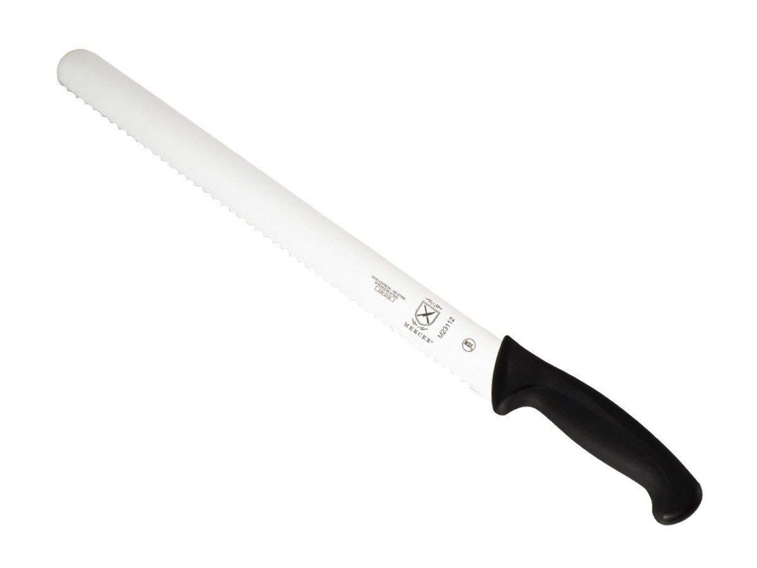 Mercer Culinary Millennia 5 pc Knife Set Magnetic Bamboo Board Chocolate Handles  | eBay