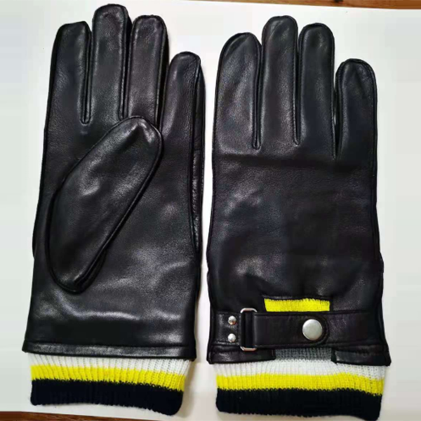 Shop Factory-Made Men's Color <a href='/leather-gloves/'>Leather Gloves</a> with Full Outer Seam