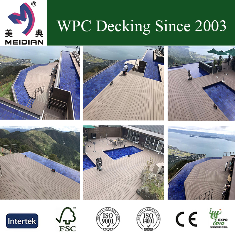 WPC Decking, Outdoor Decking, Swimming Pool Decking Floor China Manufacturer