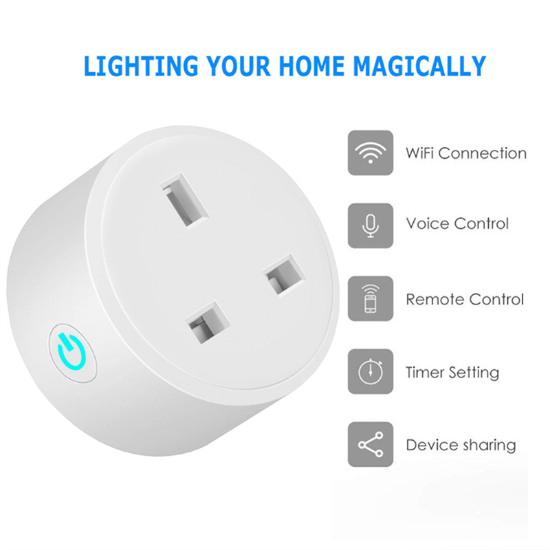 Shop Factory-Direct LSP A7 UK Wifi Smart Socket with Monitor