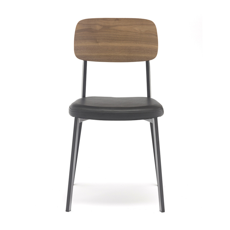 Factory <a href='/stackable-dining-chair/'>Stackable Dining Chair</a> with Upholstered Seat GA3001C-45STP