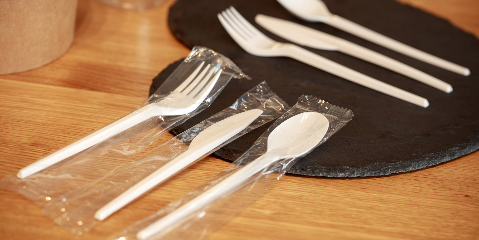 Individually Wrapped Plastic Forks Bulk - Medium Weight - 1000/Cs