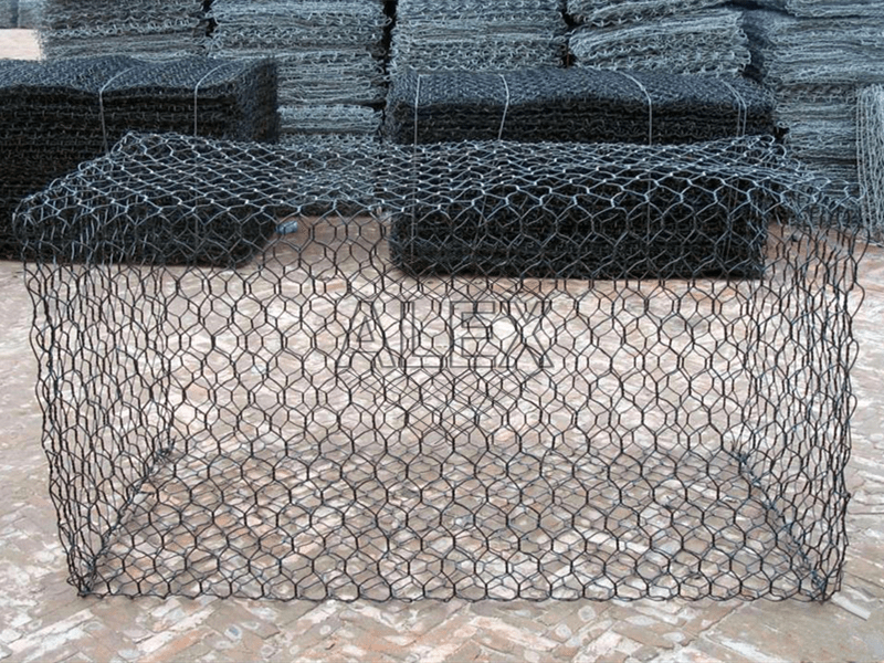 Terramesh Retaining Wall, Terrawall, Gabion Woven Mesh for Soil Reinforcement/Earth Slopes/Embankments, Reno Mattress