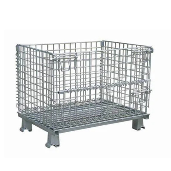 Factory Direct Custom Steel Pallet Cages - Lockable and Welded for Secure Storage Solutions