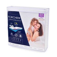 Mattress Protector Walmart Inspiring Smooth Polyester Waterproof Mattress Protector King Zip Up Mattress Protector Twin Mattress Cover Walmart Canada  getindianews.org