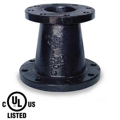 Ductile Iron Flanged Fittings: Ductile cast iron fitting double flanged pipe with puddle. Ductile iron pipe fittings loosing flange.