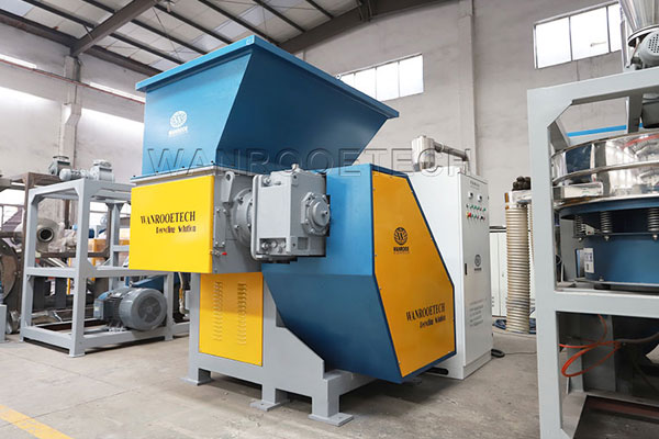 grass straw bale shredder machine