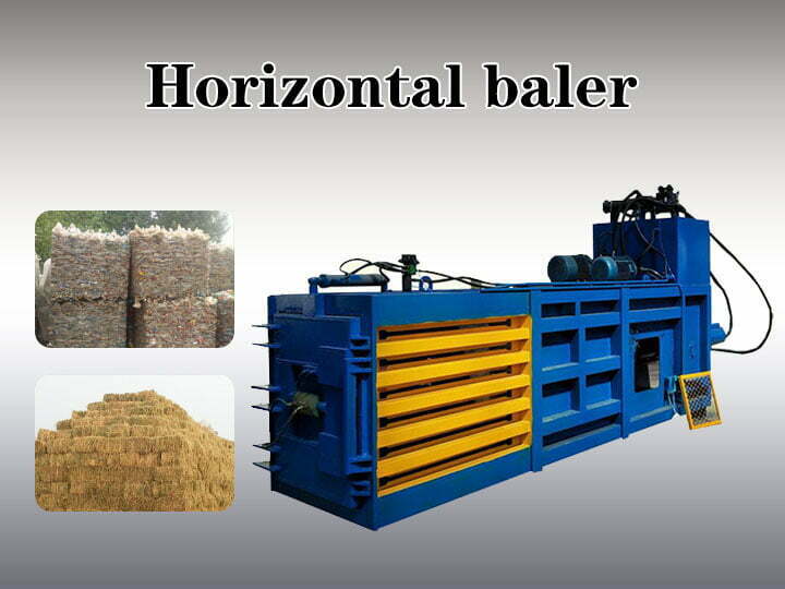 tobacco leaf hydraulic press autefa baling paper shredder clothing sawdust baler machine