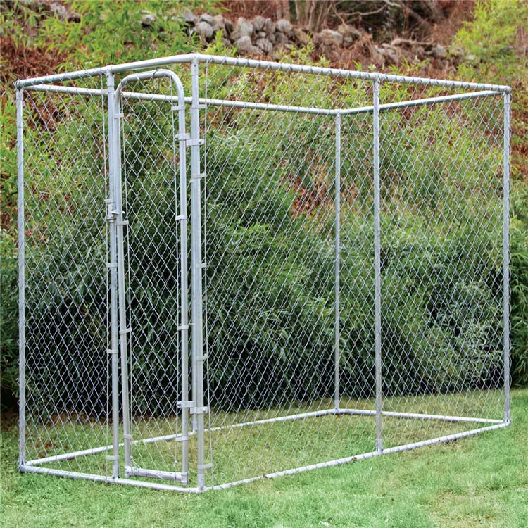 Large Size Chain Link Dog Kennel (1)