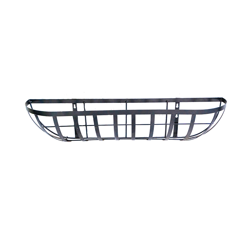 Window Deck Planter Metal Hanging Baskets wire wall Plants holder flower pots hanger with coco coir liner outdoor