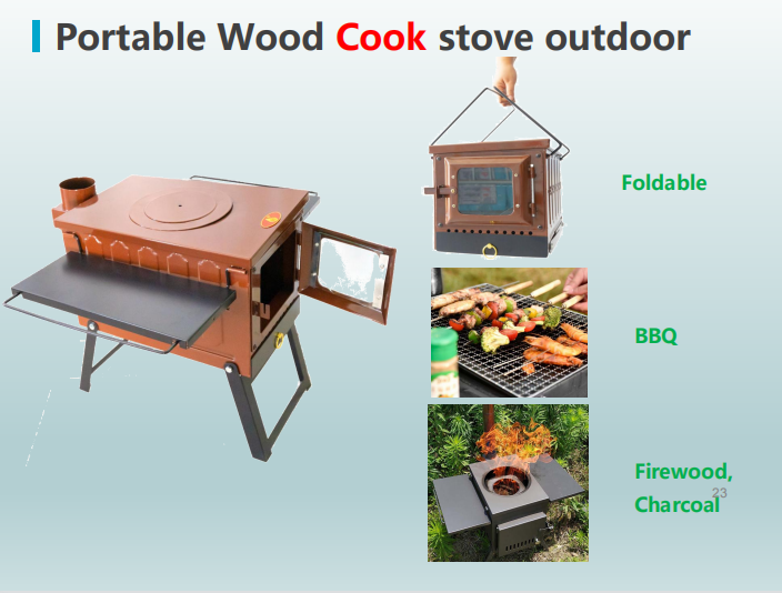 enamel wood burning stove (5)