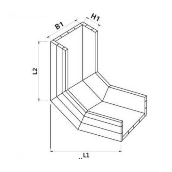 Factory direct Polymer Alloy PVC Elbow with Whisker Modification - High-quality Vertical Right Bottom Elbow construction