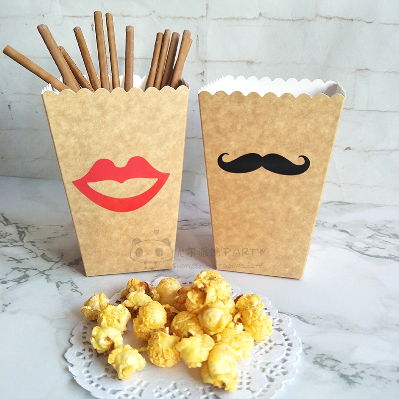 High quality disposable custom popcorn boxcupbucket (6)