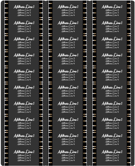 Self Adhesive Return Address Labels - Stunningslovakia