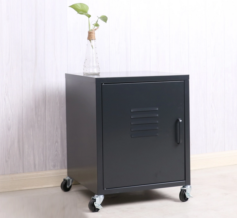 黑HG-01-single-door-bedside-nightstand (2)