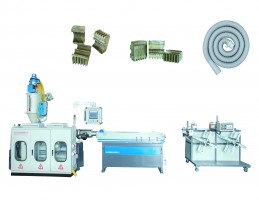 corrugated pipe machine