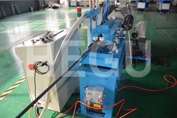 4.5 mm - 13mm  high speed  single wall corrugated pipe  machine