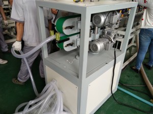 PVC fiber reinforced pipe machine-haul off