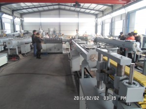 orange pipe making machine