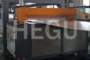 WPC foam board machine length cutting