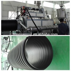 large diameter PE winding pipe machine 1