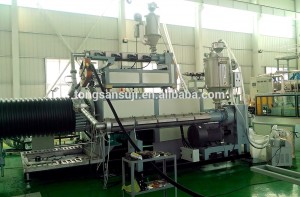 large diameter PE winding pipe machine 2