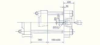 HJK128 injection molding machine 12