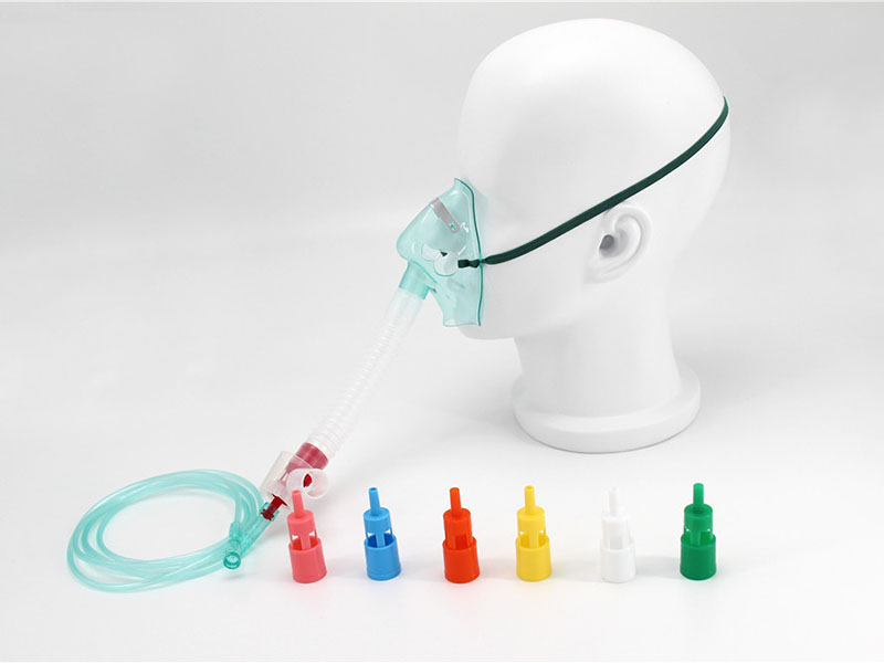 Factory Direct: <a href='/adjustable-venturi-mask/'>Adjustable Venturi <a href='/mask/'>Mask</a></a> with 6 Diluters for Precise Oxygen Therapy