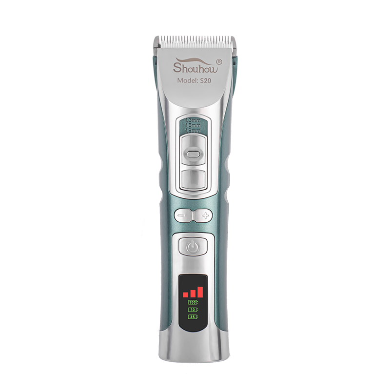 Factory Direct: SHOUHOU S20 Low Noise <a href='/electric-hair-clipper/'>Electric Hair Clipper</a> with Ceramic Cutter Head & Washable Design - Perfect for Salon Use!