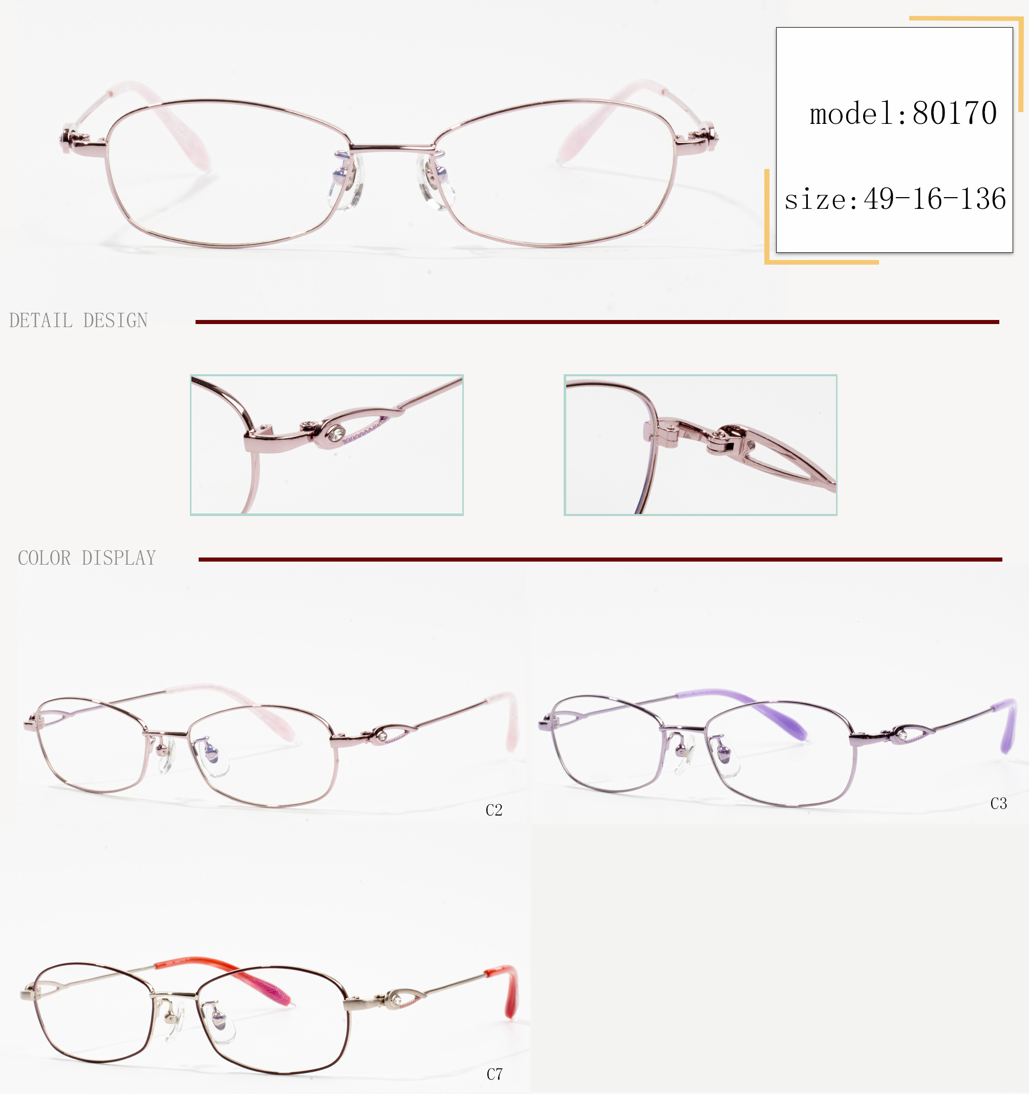 Small Glass Frame Model Small Rim Titanium Eyeglass Frames Factory – Quality Eyewear Made To Last