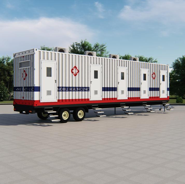 Factory-direct Modular Prefab Container Clinics & Mobile Medical Cabins
