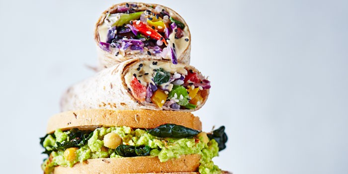 Meatless Cranberry Sandwiches : vegan sandwich