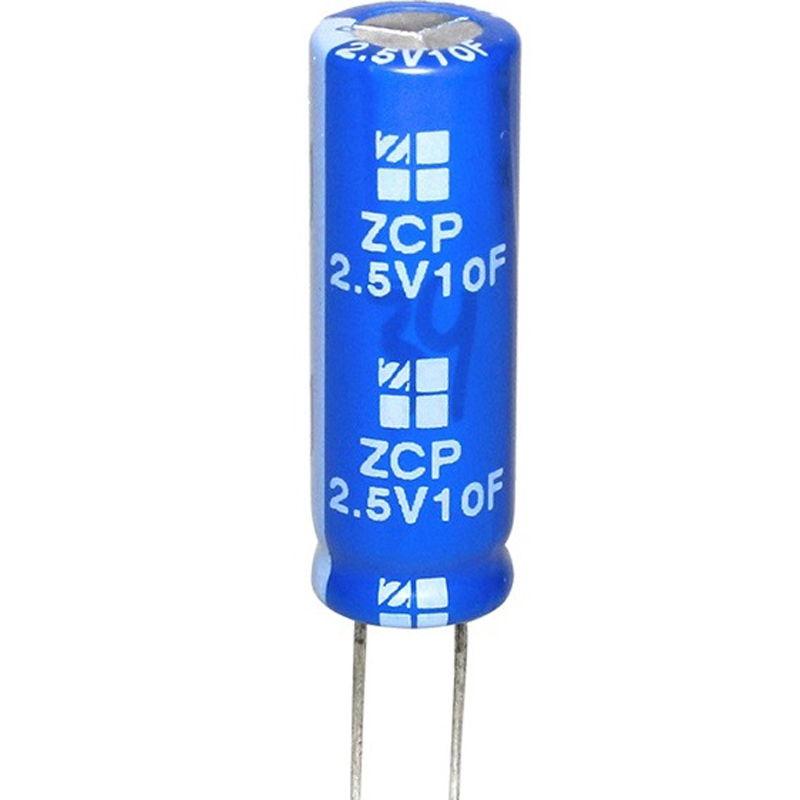 Radial-Super-Capacitor-2.5V-10F,-Radial-Dipped-Super-Capacitor-2.5V,-Electric-Double-Layer-Capacitor-SE2