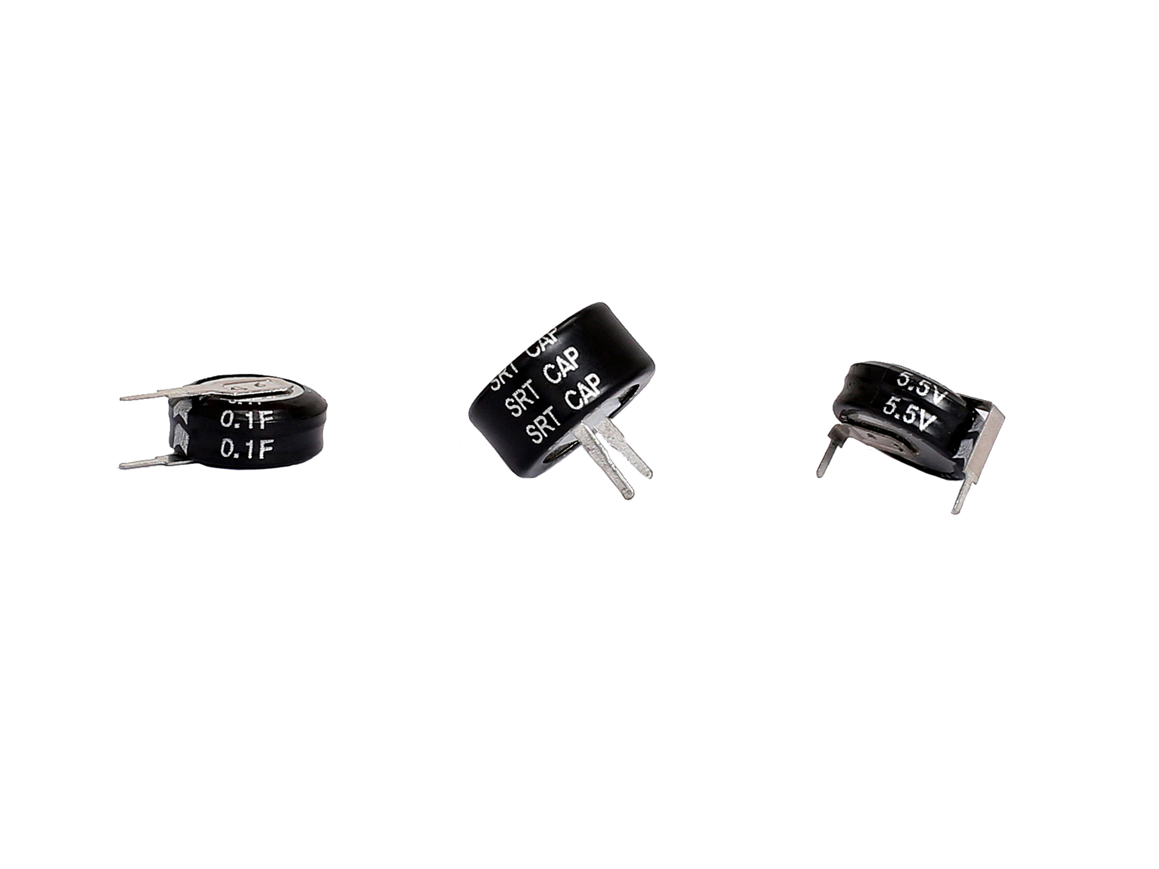 Coin type 5.5V 0.1F super capacitor