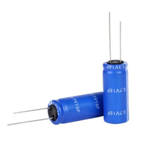 Factory-direct Radial <a href='/2-7v-20f/'>2.7V 20F</a> Super <a href='/capacitor/'>Capacitor</a> Cells | High-Quality Lead Type | Size: 12.5*25