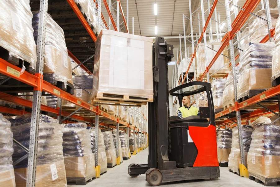 Crown Stock Picker Used Narrow Aisle Stand Up  Value Forklifts