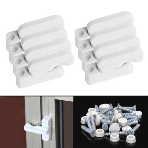 8Pcs Window Door Restrictor Safety Locking UPVC Child Security Cable on OnBuy