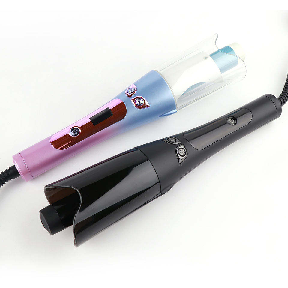 LS-H1027 Electric <a href='/auto-hair-curler/'>Auto <a href='/hair-curler/'>Hair Curler</a></a> Magic <a href='/curling-iron/'>Curling Iron</a> 360 Rotating Instant Roller 