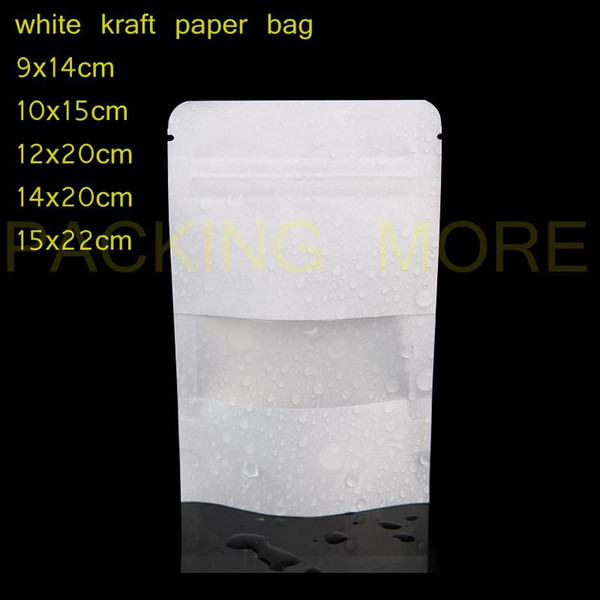 China Drawstring White Kraft Paper <a href='/bag/'>Bag</a> Factory and Manufacturers - Low Price - Heli Printing