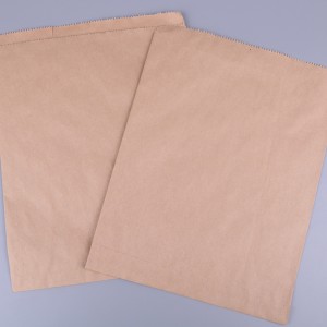 Flat bottom paper bag