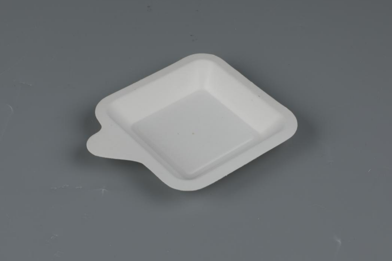 Factory-Made Biodegradable <a href='/bagasse-tableware/'>Bagasse Tableware</a>: Square/Rectangular Cake Tray