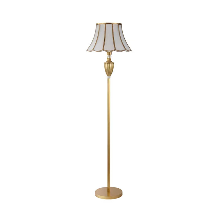 Factory Direct HITECDAD <a href='/traditional-floor-lamp/'>Traditional Floor Lamp</a> - Vintage Brass Standing Light for Rustic Living Room, Bedroom, and Office Decor